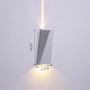 Axyaa Dual-Head LED Wall Light IP65 Waterproof Modern Aluminum Wall Lamp