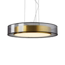Axya Copper Pendant Light: Nordic Luxury Minimalistic Bedroom Lamp