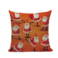 Axyaa Christmas Birthday Cushion Cover 45X45cm - Bedroom Sofa Decor Cojines
