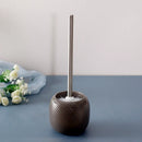 Axya Ceramic Toilet Brush Set - Bathroom Cleaning Supplies