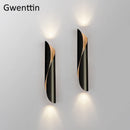 Axyaa Industrial Wall Sconce LED Light for Bedroom and Bathroom Mirror - Modern Milan Calla Décor