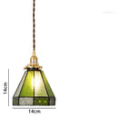 Axyaa Glass LED Pendant Lights 4W Dinning Living Room Japanese Vintage Hanging Light