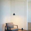 Axya Geometric Pendant Light: Modern LED Hanging Lamp for Living Room & Bedside.