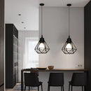 Axyaa Iron Frame Pendant Lamp for Modern Indoor Lighting