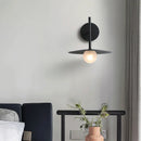 Axyaa Nordic Modern Flying Saucer Wall Lamp for Staircase, Aisle, Bedroom, Sconces