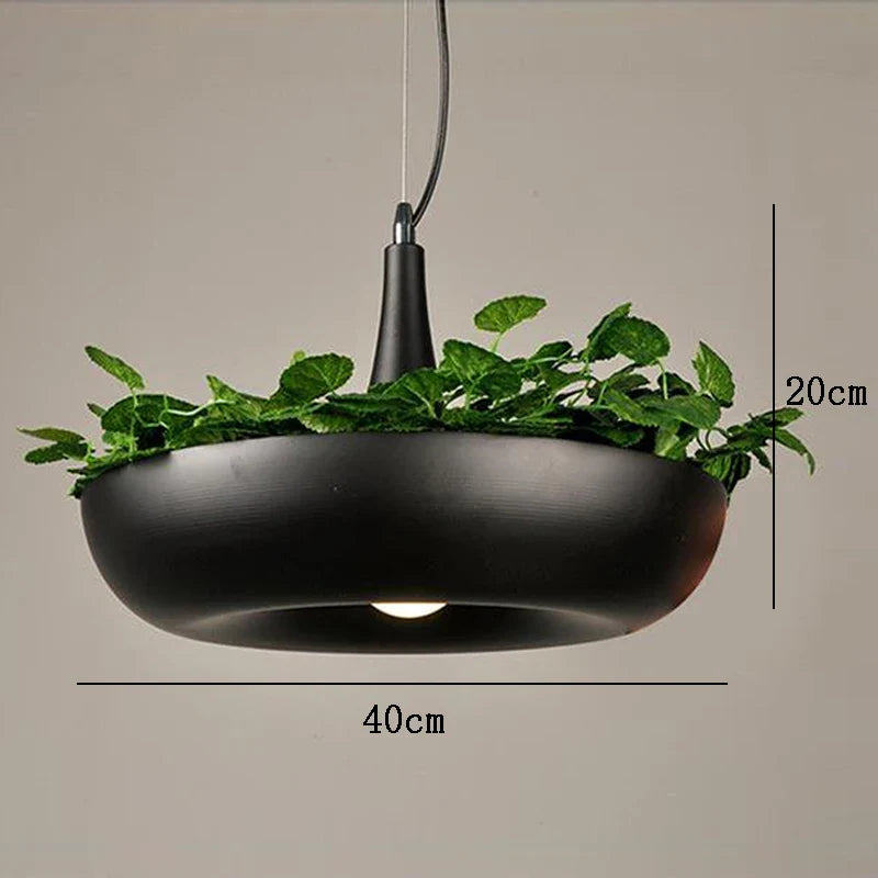 Axya Nordic Flower Pot Pendant Light for Bar Restaurant and Cafe Décor