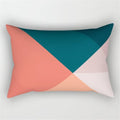 Axyaa Velvet Lumbar Pillow Cover for Sofa and Bedroom