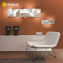 Axyaa Geometric Art Indoor Wall Lamp for Home Decor