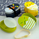Axyaa Cartoon Kids Bento Box 700ml Double Layer Fruit Container
