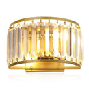 Axyaa Light Luxury Crystal Wall Lamp for Bedroom & Living Room