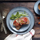 Axya Ceramic Dinner Plates Set - Porcelain Nordic Dinnerware for Snacks and Meals