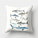 Axyaa Decorative Pillow Case 45x45CM Square Polyester Cover for Room Décor