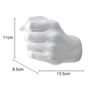 Axyaa Clenched Fist Wall Vase - Stylish Living Room Display Ornaments