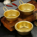 Axyaa Korean Rice Wine Bowl Dipping Sauce Aluminum Container Ramen Noodle Seasoning Bowl