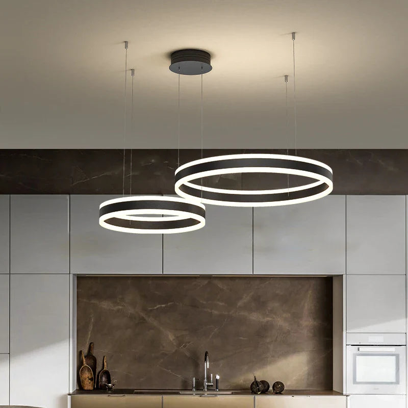 Modern Nordic Chandelier for Home Kitchen Dining Table Light Fixture by Axyaa