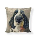 Axyaa Dog Breed Printed Pillow Cover 45X45cm