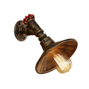 Axyaa Vintage Iron Wall Lamp E27 Sconce for Living Room Bedroom Aisle Pub Club