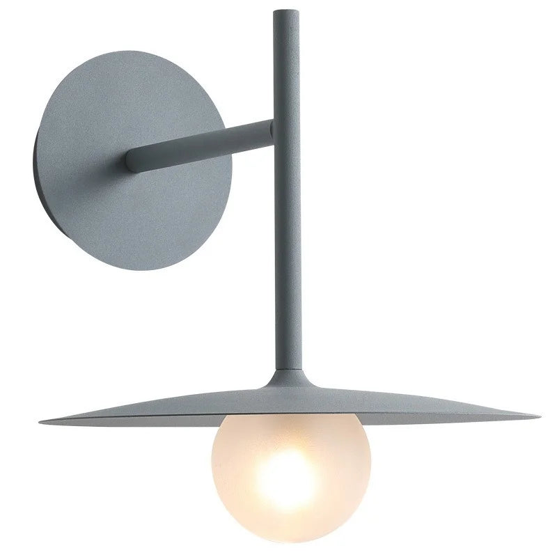 Axyaa Glass Ball Wall Lamp: Scandinavian Minimalist Home Decor Bedroom Light