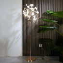 Axyaa Ginkgo Leaf Floor Lamp for Cozy Living Spaces