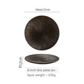 Axyaa Ceramic Breakfast Plate Set for Home Kitchen, Sushi, Steak, and Dinner Settings