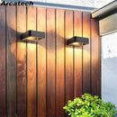 Axyaa LED Outdoor Wall Light Waterproof Modern Garden Lamp Living Room Lighting