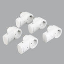 Axyaa Wireless Remote Control Socket Set EU Plug White