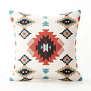 Axyaa Black & White Linen Sofa Cushions Cover - Nordic Bohemian Ethnic Grey Geometric Pillow Cover