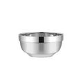 Axyaa Double-Layer Stainless Steel Soup Bowl, Kitchen Food Storage Containers & Tableware