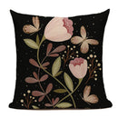 Nordic Cushion Cover Black 18x18 Double Side Printed for Living Room Sofa