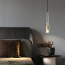 Axyaa Nordic Copper Crystal Chandelier for Model Room Dining Bedroom Bar