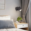 Axyaa Rotating LED Wall Lamp: Small Spotlight for Home Decors & Bedside, Nordic Design