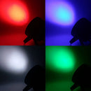 Axyaa 7X12W RGBW / 7x18W RGBWA+UV LED Flat Par Light - Ultra-Quiet, Portable Brightness