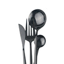 Axyaa Rose Gold Western Style Dinnerware Set Stainless Steel Silverware Cutlery