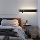 Axyaa Adjustable Wall Lamp: Modern LED Reading Light for Bedroom, Living Room.