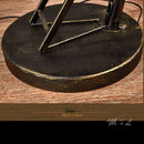 Axya Vintage Industrial Country Floor Lamp for Bedroom Living Room