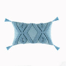 Axyaa Boho Style Tassels Cushion Cover - Home Decor Sofa Bed 45x45cm/30x50cm