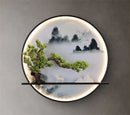 Axyaa Chinese Style Wall Lamp for Tea Room Staircase Aisle Living Room