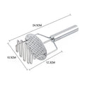 Axyaa Stainless Steel Potato Press Wavy Ricer Crusher Baking Kitchen Tools