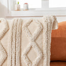 Axyaa Boho Cotton Cushion Cover 45x45cm/30x50cm with Tassels