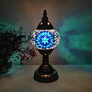 Axyaa Vintage Art Deco Mosaic Table Lamp Handcrafted Glass Bed Light Night Lights