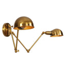 Axyaa Bronze Vintage Double Arm Wall Sconce for Living Room