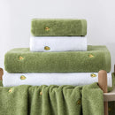 Axya Cotton Avocado Towel - Soft, Absorbent, Microfiber Face Wash Towel