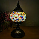 Axyaa E14 Glass Mosaic Table Lamp - Mediterranean Turkish Style