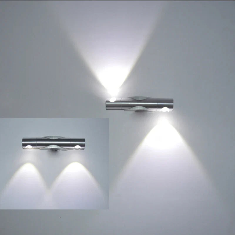 Axya LED Wall Light: Modern 360° Rotation Sconce for Home Decoration and Bedroom Lighting