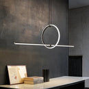 Axyaa Modern LED Geometric Pendant Light for Home Decor