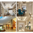 Axyaa Recessed LED Ceiling Downlight Round Waterproof AC220V-240V - 10PCS