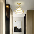 Axyaa Golden Chandelier Luxury Pendant Light Fixture