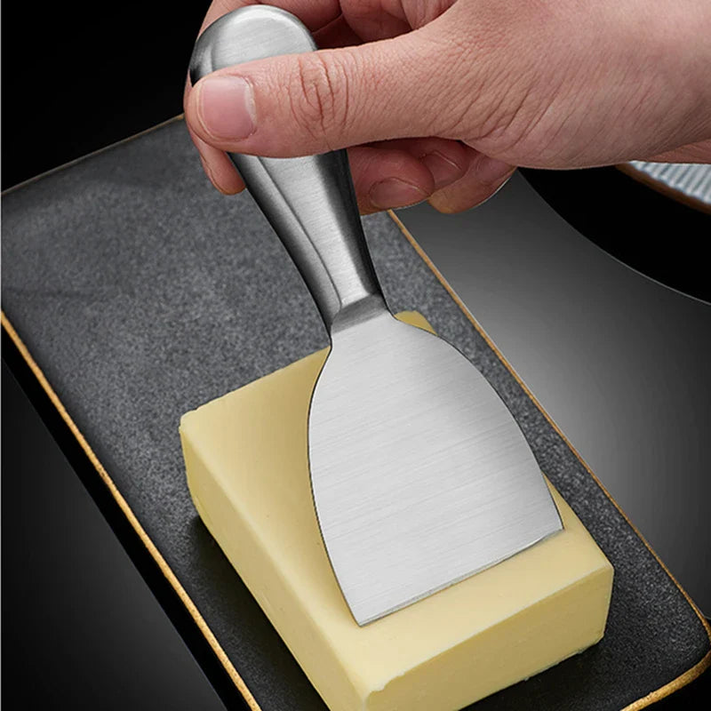 Axyaa Cheese Butter Knife Spatula Scraper Fork Sandwich Cutter Kitchen Accessories
