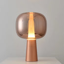 Axyaa Modern Glass LED Desk Lamp for Home & Office