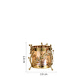 Axyaa Gilded Flower Branch Glass Vase for Modern Home Decor